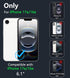 FNTCASE 17e 16e for iPhone Case Magnetic: for iPhone Case Glitter Clear Anti Yellowing Rugged Case Military Grade