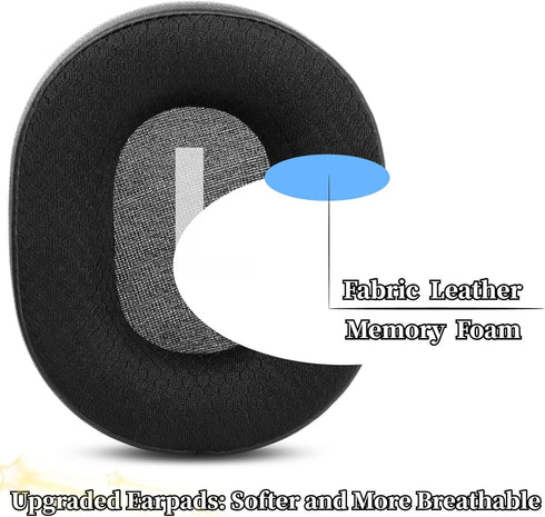 K361 BT Upgrade Ear Cushions Compatible with AKG K361 K371/BT Studio Headphones Replacement Earpads Parts (Black 2)
