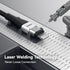 Extra Long iPhone Charger Cord 15FT 2 Pack, Apple MFi Certified Braided USB A to Lightning Fast Charging Cord for