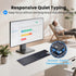 INFINMIND Keyboard-2.4G Keyboard,19 Wireless Ultra Slim Quiet Full Size USB PC Computer Multimedia Keys,Number