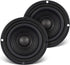 Pack of 2 Full Range Bookshelf Speakers - 3 Inch 8 Ohm Anti-Magnetic HiFi Tweeter Wooden Enclosure Home Audio Woofer