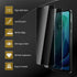 3 Pack Privacy Screen Protector for Motorola Moto G 5G / G Play 5G 2024, Anti Spy Tempered Glass 9H Hardness, Black