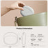 3 Pcs Silicone Headphone Organizer, Portable Wired Headphone Storage Case for Cell Phone Accessories (Red-Gray-Green)