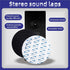 6.5" Foam Speaker Enhancer Fast Rings for 6" 6.5" Car Door Speaker, Universal Bass Blocker Kit