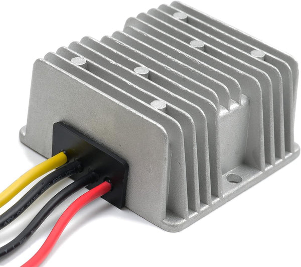 DC/DC Converter Regulator 36V 48V Step Down to 12V 20A 240W, Waterproof Voltage Reducer for Golf Cart, Forklifts