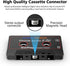 DIGITNOW Cassette 3.5MM Smartphone/MP3 3.7Ft Car Audio to Aux Adapter, Aux Audio Cable Tape Player for Player/CD