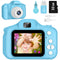 Kids Camera for Boys and Girls, SINEAU Digital Camera Toy Gift with 32GB SD Card, 1080P Video Recorder, Blue