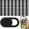 FNANJWQ 64Pcs Webcam Cover, Ultra Thin Laptop Camera Cover Slide for Laptop/Cell Phone/PC/Tablet