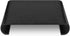 Navaris Wood Monitor Stand Riser - Desktop Organizer for PC TV Screen, Oak with Black Stain