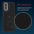 Motorola Moto G Power 5G (2024) Black Textured Case - Shock Absorbing, Precision Fit for Enhanced Grip & Drop