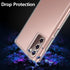 Rayboen Crystal Clear Case for Samsung Galaxy Note 20, Shockproof Protective Slim Fit Cover with Transparent Hard Back