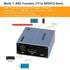 4k@60Hz, 192KHz 3.5mm HDMI ARC Audio Extractor HDMI Audio Converter with Optical S/PDIF & AUX Output for Blu-Ray