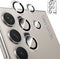 Tensea 3+2PCS Camera Lens Protector for Samsung Galaxy S24 Ultra 5G, 9H Tempered Glass, Metal Ring, Case Friendly, 2024.