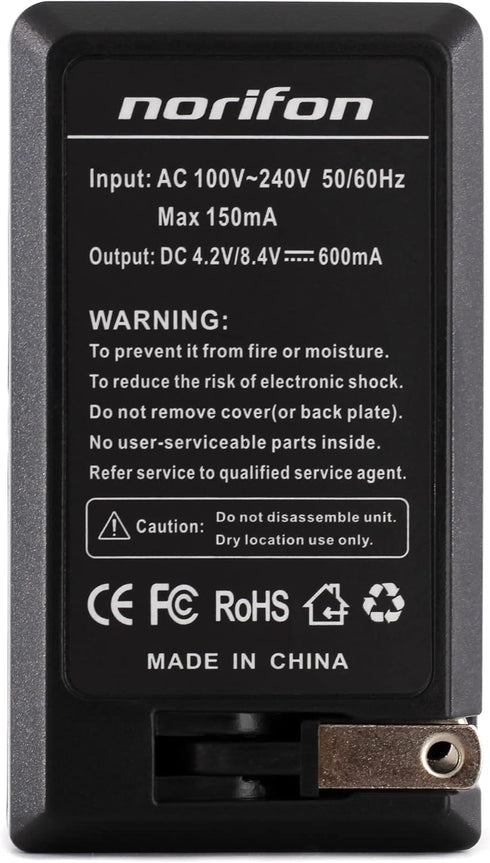 EN-EL5 Wall Charger for Nikon Coolpix 3700, 4200, 5200, 5900, 7900, P100 and More with Foldable Plug