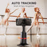Auto Face Tracking Tripod - 360° Rotation Phone Holder with Remote, Gesture Control, Rechargeable Smart Shooting for