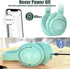 Bluetooth Wireless Headphones Over Ear, BERIBES 65H Playtime, 6 EQ Music Modes, HiFi Stereo, Lightweight Headset, Green