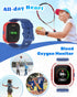 Smart Watch for Kids Girls Boys, Fitness Tracker with Pedometer, Heart Rate Monitor, IP68 Waterproof, Blue