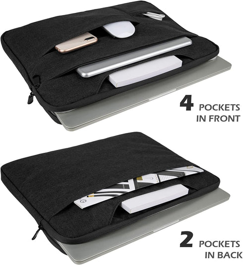 RAINYEAR Laptop Sleeve Carrying Case, Waterproof Computer Bag Compatible with 2022 2021 16 Inch MacBook Pro A2485 M1,