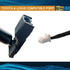 Hifihia 10-Pin RAV4 Dash Cam Power Adapter Type B Compatible with Toyota Avalon Prius Camry & Lexus ES GS RX RC UX