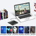 Ziweo 3.0 External USB Type-C CD DVD +/-RW Drive - Portable CD ROM Reader & DVD Burner with Protective Carrying Case
