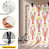 Hokiten Summer 12x8 Backdrop for Photography, Coastal Lobster Brushed Microfiber Fabric Backdrop Curtain for Photo