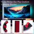 5 PCS Upgraded Generic Brackets Fit for Philips Hue Play Gradient Lightstrip Mounting Clips Holder Good Support Effect