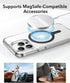 ESR MagSafe Sticker 360, MagSafe Ring Magnet (HaloLock), 2 Pack Magnetic Ring for iPhone 15/14/13/12/11, Galaxy