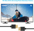 PASOW 4K HDMI Cable - Ultra Thin Male to Male 36AWG High Speed Slim Cable (5FT/1.5M)