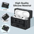 Cassette Tape Case Cover for AirPods Pro 2nd Generation, Shock Resistant, Washable, with Cleaning Kit & Lanyard