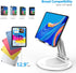 YXLILI 360 iPhone14/13/12/11 iPad(4-12.9 inch) Foldable Phone Stand Adjustable Angle Height Cell Phone Holder for Desk