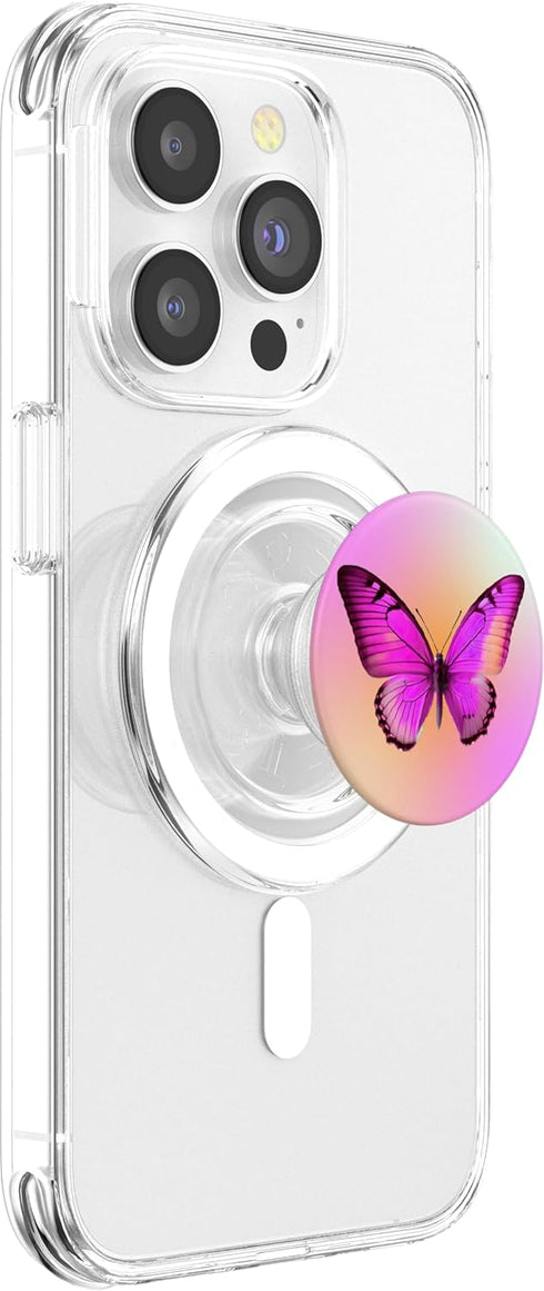 PopSockets Butterfly Phone Grip - Sunrise Flutterfly PopGrip for MagSafe