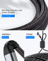 Right Angle iPhone Charger Cable 2-Pack 10FT - Apple MFi Certified Lightning Cable Fast Charging for iPhone