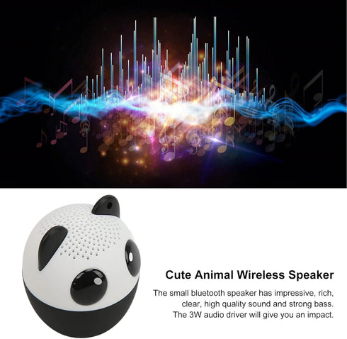 Pet Mini Bluetooth Speaker, 3W Audio Driver Animal Speaker with Selfie Function, Cute Portable for Kids, Teens, Parties