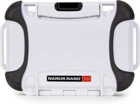 Nanuk 310-0012 Nano Series Waterproof Small Hard Case for Phones, Cameras, and Electronics, White