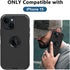 for iPhone 15 Case, with Built in Screen Protector Heavy Duty Drop Protection,Full Body 3 Layer Rugged Shockproof Dust Proof Tough Protective Phone Cover for Apple iPhone 15 Black