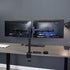 VIVO MOUNT-VW02A Dual VESA Bracket Adapter, Horizontal Assembly Mount for 2 Monitor Screens up to 27 inches