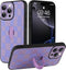SOKAD for iPhone 16 Pro Case with Finger Strap Kickstand, Cute Checkered Checkerboard