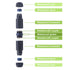 Waterproof RJ45 Coupler IP67, CAT6 Waterproof RJ45 Connector, POE Outdoor Ethernet Connector 2 Pack