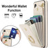 Asuwish Phone Case for Samsung Galaxy S24 5G Wallet Cover with Tempered Glass Screen Protector and RFID Blocking Ring Stand Credit Card Holder Leather Cell Accessories S 24 24S GS24 G5 Women Off White