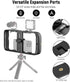NEEWER Smartphone Video Rig, Phone Stabilizer Grip Vlogging Cage with Cold Shoe Tripod Mount for iPhone Samsung