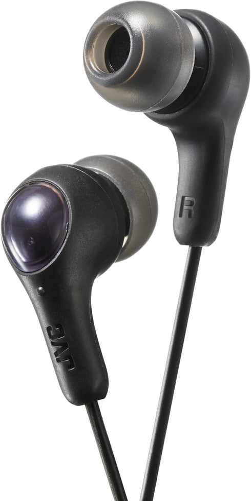 JVC Gumy in Ear Earbud Headphones, Powerful Sound, Comfortable and Secure Fit,