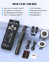 Yeaki 63Auto Vlogging Kit for iPhone/Android, Face Tracking Tripod for iPhone with Light, Wireless Microphones