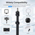 TT43 6.23ft Ulanzi Extendable Photography Light Stand, Adjustable Aluminum Tripod, Reversible Portable Studio Lighting