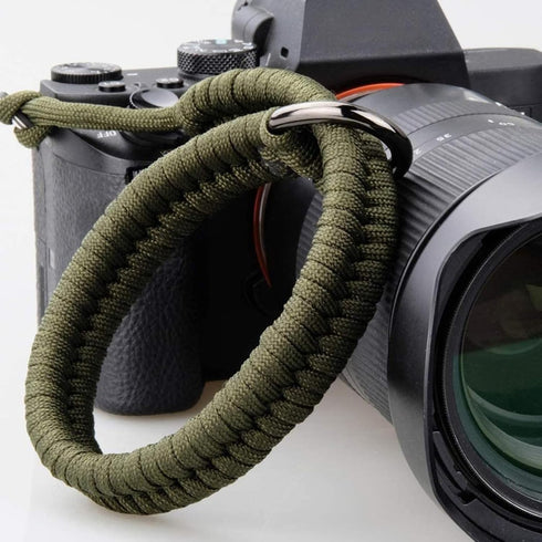 Tsophreniq Quick Release Camera Hand Strap Adjustable Nylon Paracord Braid Hand Slings for Dslr Mirrorless Camera
