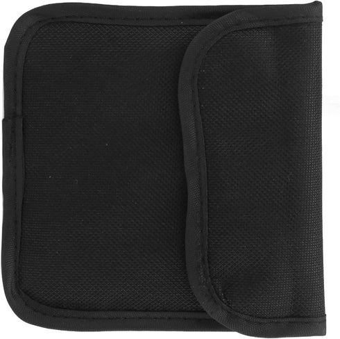 Lens Filter Storage Bag, Anti Shock Soft Nylon Case for Filters Up to 82mm