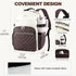 Backpack 15.6 Inch Backpack VANKEAN Laptop for Women with Pouch Pocket for Large Capacity Tumbler, Laptop Computer Bag