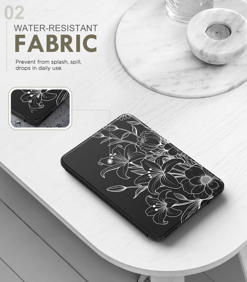 MoKo 6" (11th Generation-2024 2024/2022 11th Case Fits All-New E-Reader Release), Lightweight Shell Cover with Auto