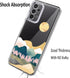 Unov Case for Samsung Galaxy A23 5G, Clear Soft TPU Shock Absorption Slim Embossed Pattern Back Cover (6.5 inches)