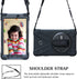 BRAECN Galaxy Tab E 8.0 Case, 360 Degree Rotation Stand/Hand Strap, Shock Proof Hybrid pc+Silicone Cover (Black)