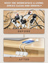 Magnetic Cable Holder, 4 Magnetic Organizers with 1 Metal Disc for Office Desk Laptop USB Charging Cable Organization